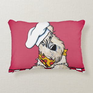Almohada de acento de Chef Terrier Trigo