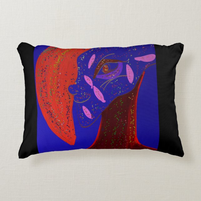 Almohada de acento de criatura sorprendentemente h (Anverso)