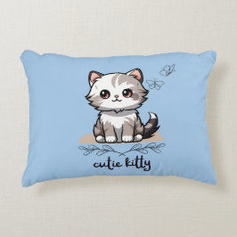 Almohada de acento de Cutie Kitty