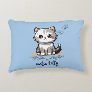 Almohada de acento de Cutie Kitty