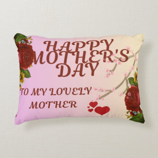 Almohada de acento de día de la madre regalo de co