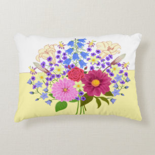 Almohada de acento de dos tonos Blumenstrauss