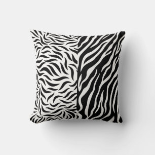 Almohada de acento de estampado de animal