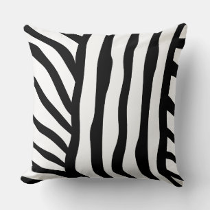 Almohada de acento de estampado de animal