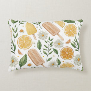 Almohada de acento de jardín de cítricos – Paleta