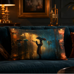 Almohada de acento de jazz de Nueva Orleans