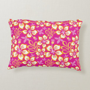 Almohada de acento de JUNGLE SURF (PINK COMBO)