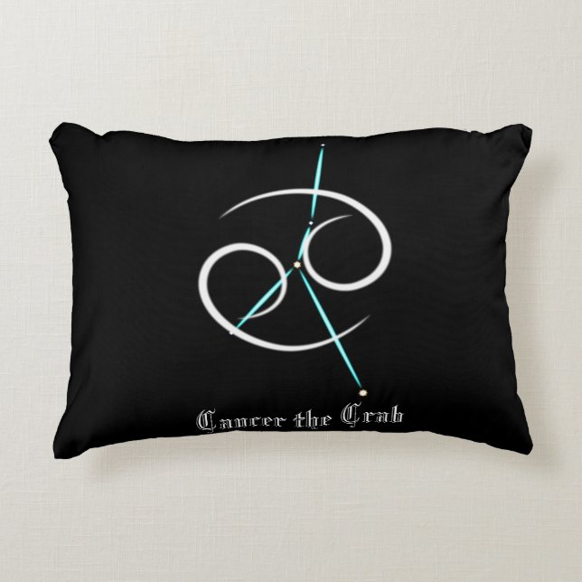 Almohada de acento de la constelación del zodiaco  (Anverso)