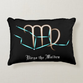 Almohada de acento de la constelación zodiacal Vir