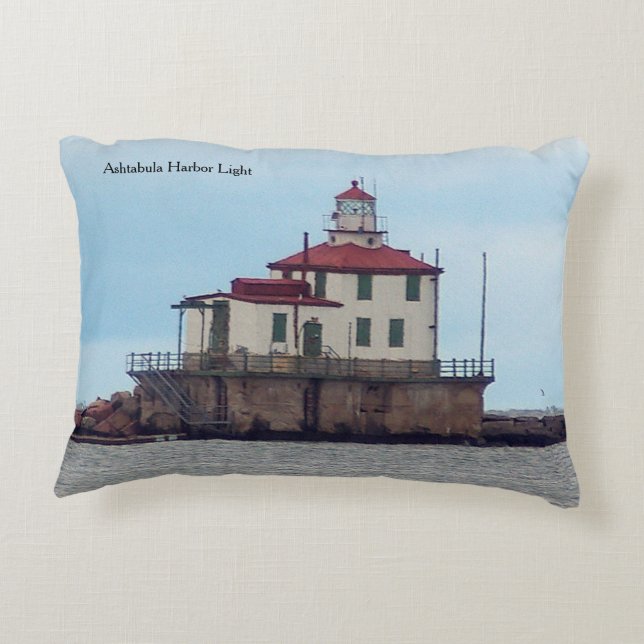 almohada de acento de la luz del puerto de Ashtabu (Reverso)