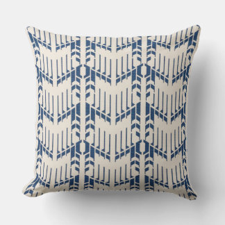 Almohada de acento de la Marina Azul Hamilton