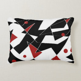 Almohada de acento de las bolas rojas