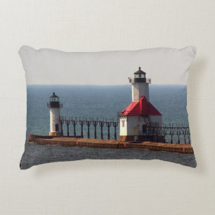 Almohada de acento de luces de St Joseph Pierhead