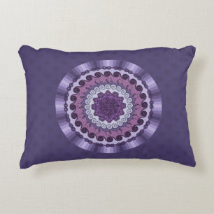 Almohada de acento de mandala de viento
