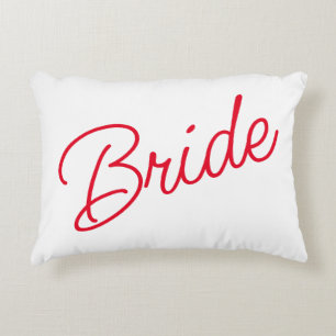Almohada de acento de novia
