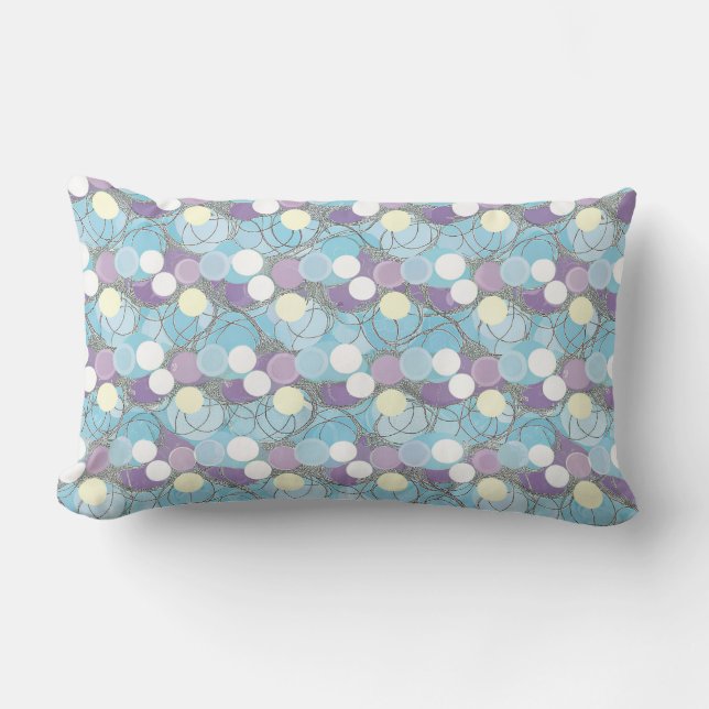 Almohada de acento de nubes burbuja soñadoras (Anverso)