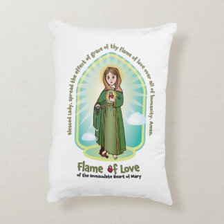 Almohada de acento de oración de icono de Mama Mar