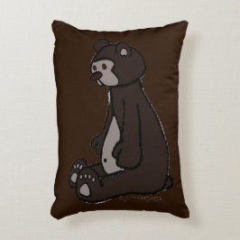 Almohada de acento de oso figdewdrop
