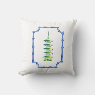 Almohada de acento de pagoda de Navidad