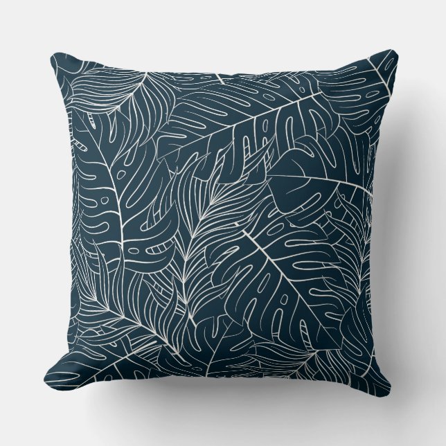 Almohada de acento de palmas (Anverso)