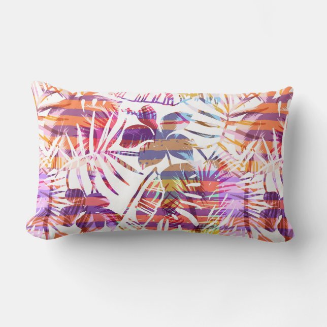 Almohada de acento de palmas (Anverso)