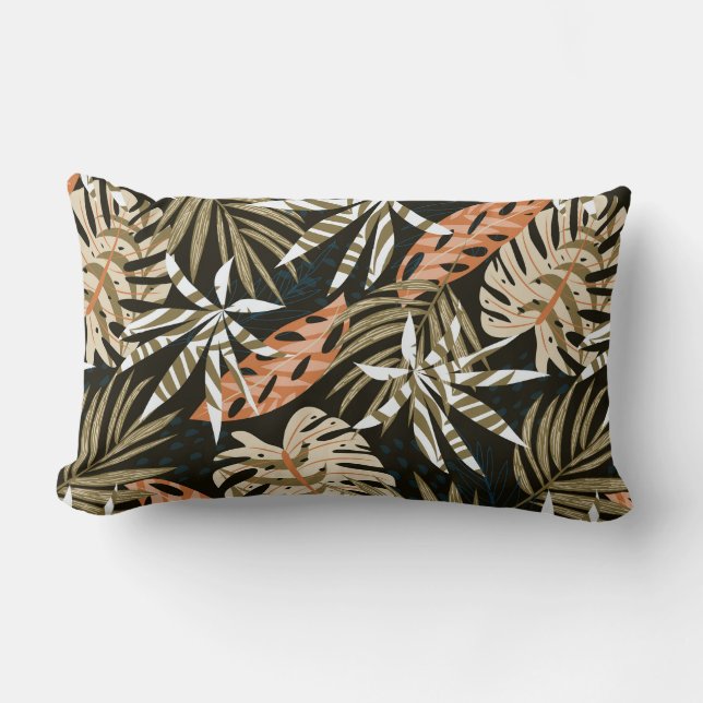 Almohada de acento de palmas (Anverso)