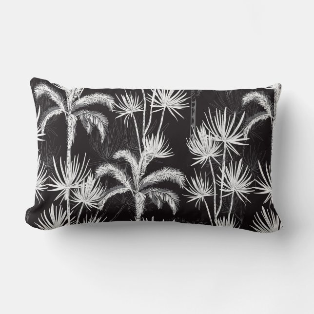 Almohada de acento de palmas (Anverso)
