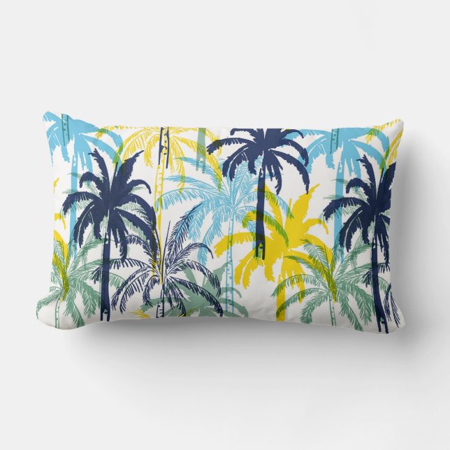 Almohada de acento de palmas (Anverso)
