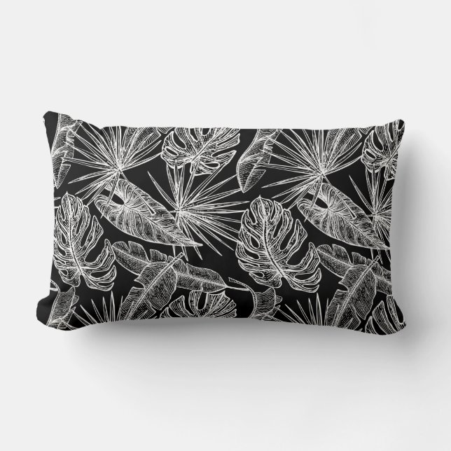 Almohada de acento de palmas (Anverso)