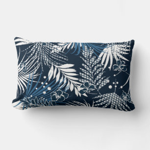 Almohada de acento de palmeras tropicales