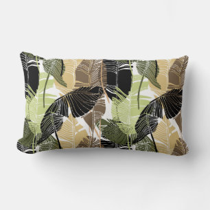 Almohada de acento de palmeras tropicales