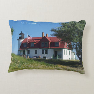 almohada de acento de Point Betsie Lighthouse