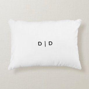 Almohada de acento de poliéster personalizada de 1