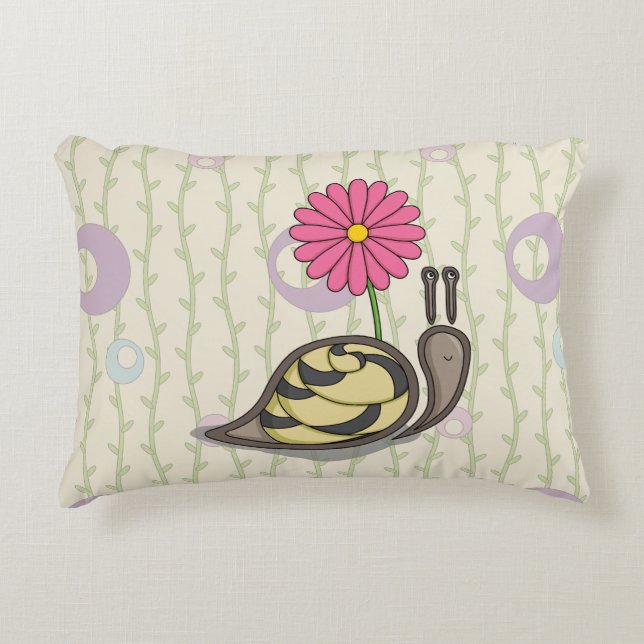 Almohada de acento de Sadie la caracol (Anverso)