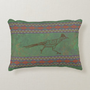 Almohada de acento de salvia verde de correcaminos
