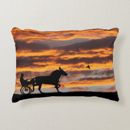 Almohada de acento del caballo de carreras estánda