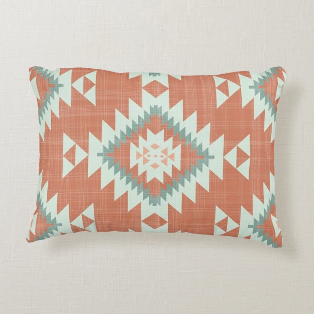 Almohada de acento del desierto nativo (Reverso)