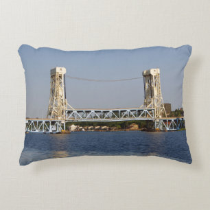 almohada de acento del puente de Hancock de Hought