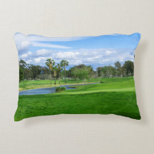 Almohada de acento del tema del golf