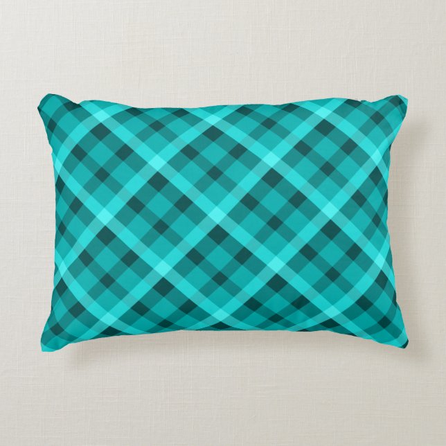 Almohada de acento elegante turquesa de Guay (Anverso)