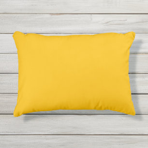 Almohada de acento exterior ámbar