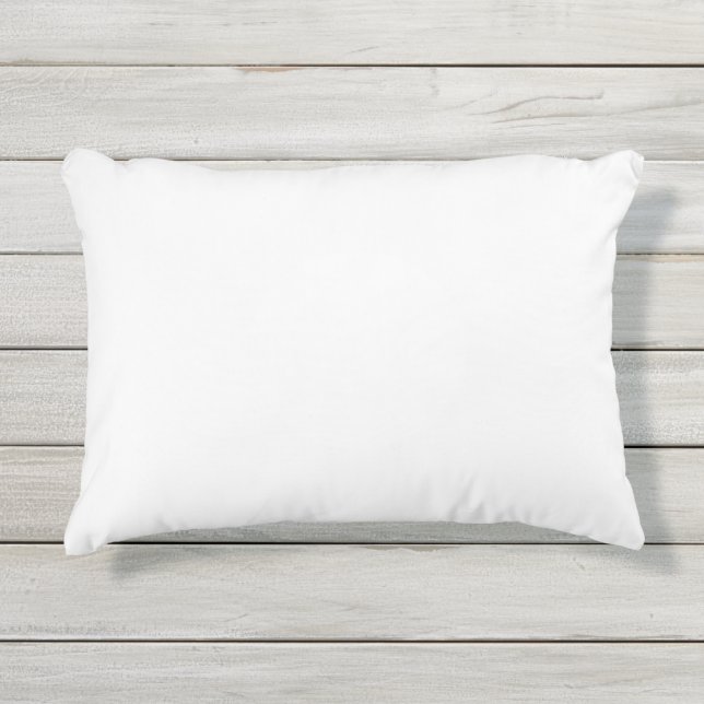 Almohada de acento exterior personalizada de 16" x (Anverso)
