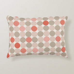 Almohada de acento geométrico escandinavo moderno