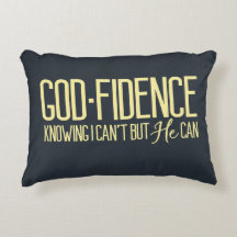 Almohada de acento Inspirador de Godfidence