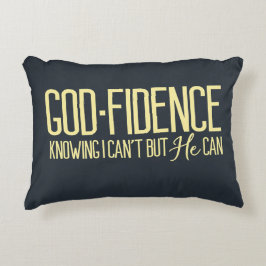 Almohada de acento Inspirador de Godfidence