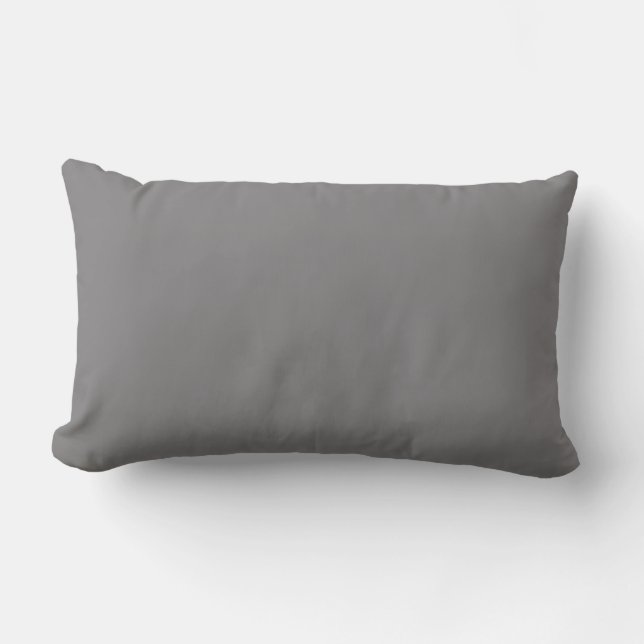Almohada de acento lumbar de algodón - Personaliza (Anverso)