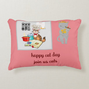 Almohada de acento personalizable para amantes de