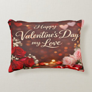 Almohada de acento 'Por siempre tu San Valentín'