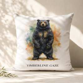 Almohada de acento rústico Timberline Gaze