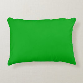 Almohada de acento verde 16" x 12"